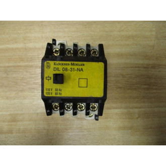 KlocknerMoeller DIL 08-31-NA Contactor DIL0831NA - New No Box