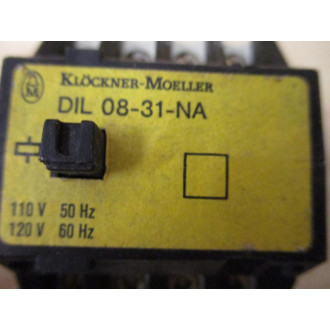 KlocknerMoeller DIL 08-31-NA Contactor DIL0831NA - New No Box