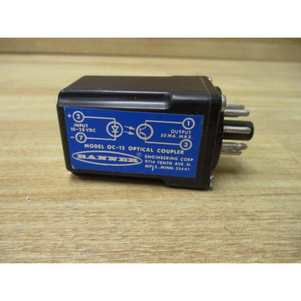 Banner OC-12 Optical Coupler Module 16373 0C-12 - New No Box