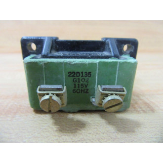 GE General Electric 22D135G102 Coil 110115VAC 60HZ - Used