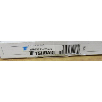 Tsubaki H40B38 F-25mm Sprocket H40B38F25mm