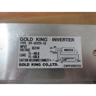 Gold King IFF-61P24-1D Inverter IFF61P241D - New No Box