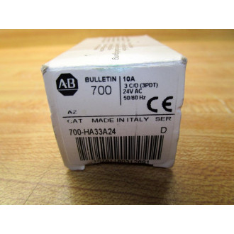 Allen Bradley 700-HA33A24-24V AC Relay 700HA33A24 Series D
