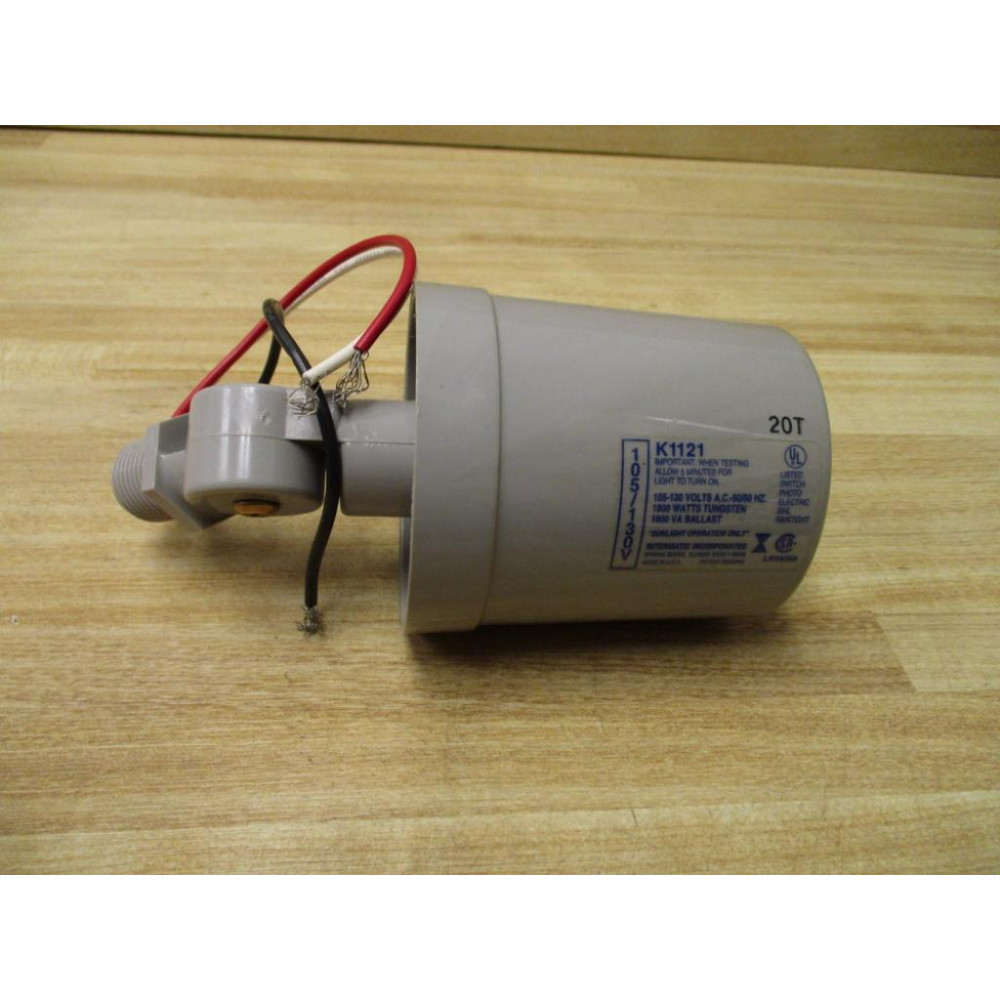 Intermatic K1121 Photo Control Switch 1800 Watts - New No Box Intermatic K1121 Photo Control Switch 1800 Watts - New No Box