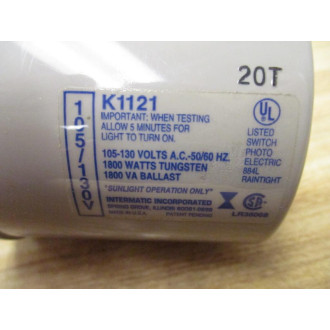 Intermatic K1121 Photo Control Switch 1800 Watts - New No Box Intermatic K1121 Photo Control Switch 1800 Watts - New No Box