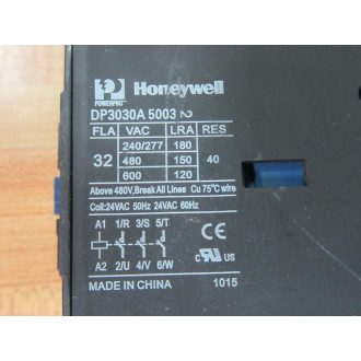 Honeywell DP3030A 5003 Contactor DP3030A5003 - New No Box