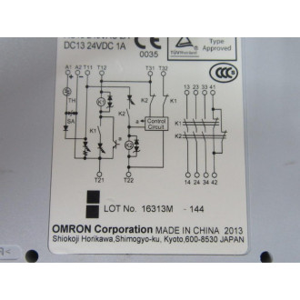 Omron G9SB-3012-A Safety Relay Unit G9SB3012A - New No Box