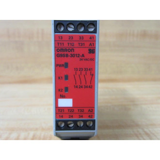 Omron G9SB-3012-A Safety Relay Unit G9SB3012A - New No Box