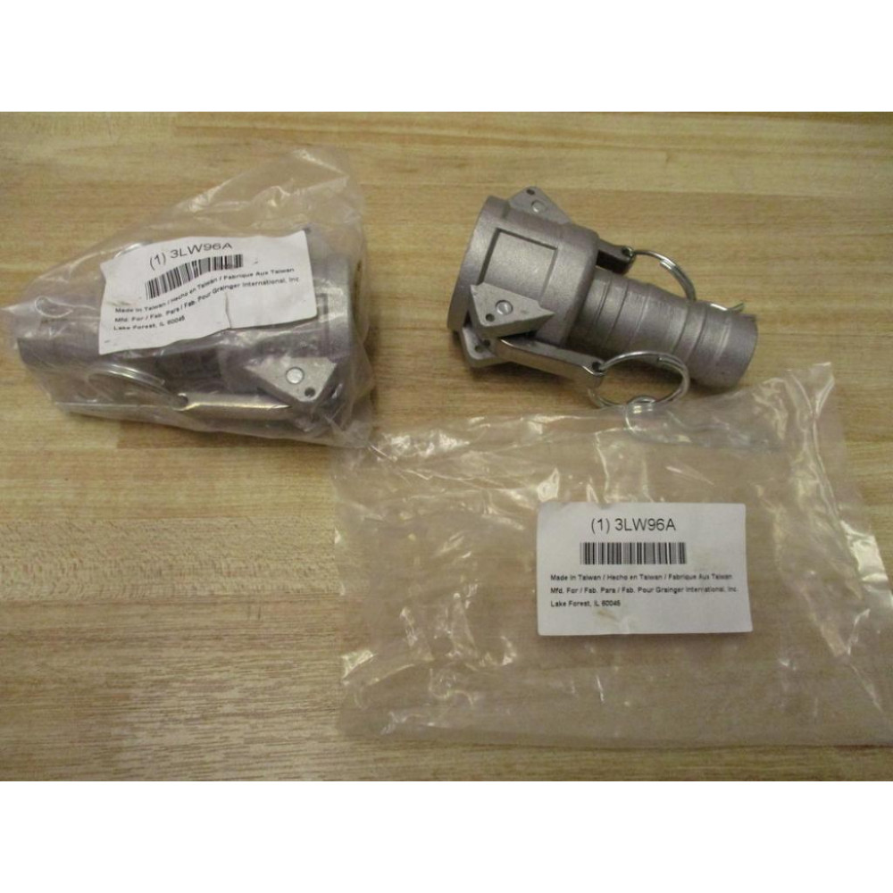 Granger 3LW96A Cam & Groove Coupling (Pack of 2) Granger 3LW96A Cam & Groove Coupling (Pack of 2)