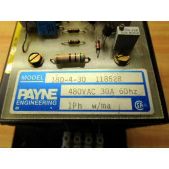 Payne Engineering 18D-4-30 Power Control 18D430 WO EM663380*1 - Refurbished