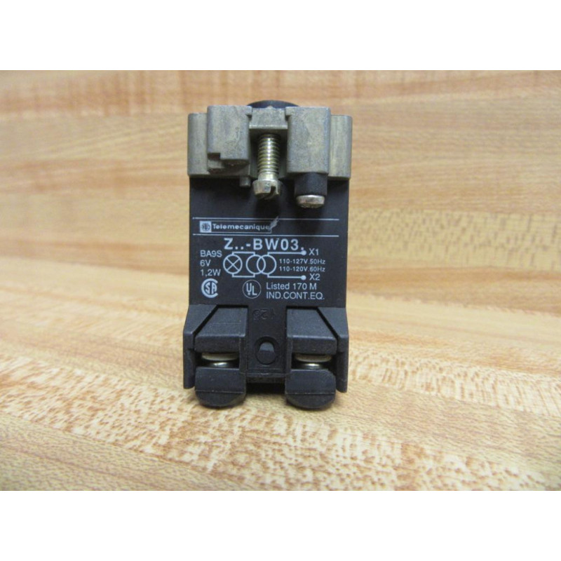 Telemanique ZB2-BW03 Pilot Light Z..-BW03. - New No Box