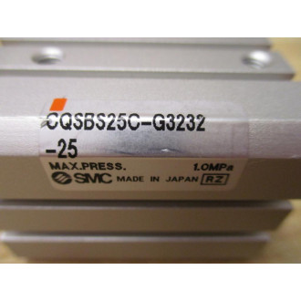 SMC CQSBS25C-G3232-25 Cylinder CQSBS25CG323225 - New No Box