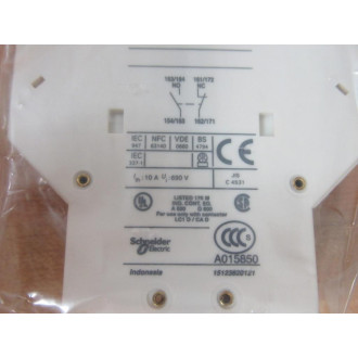 Telemecanique LA8-DN11 Schneider Contact LA8DN11 023648 White