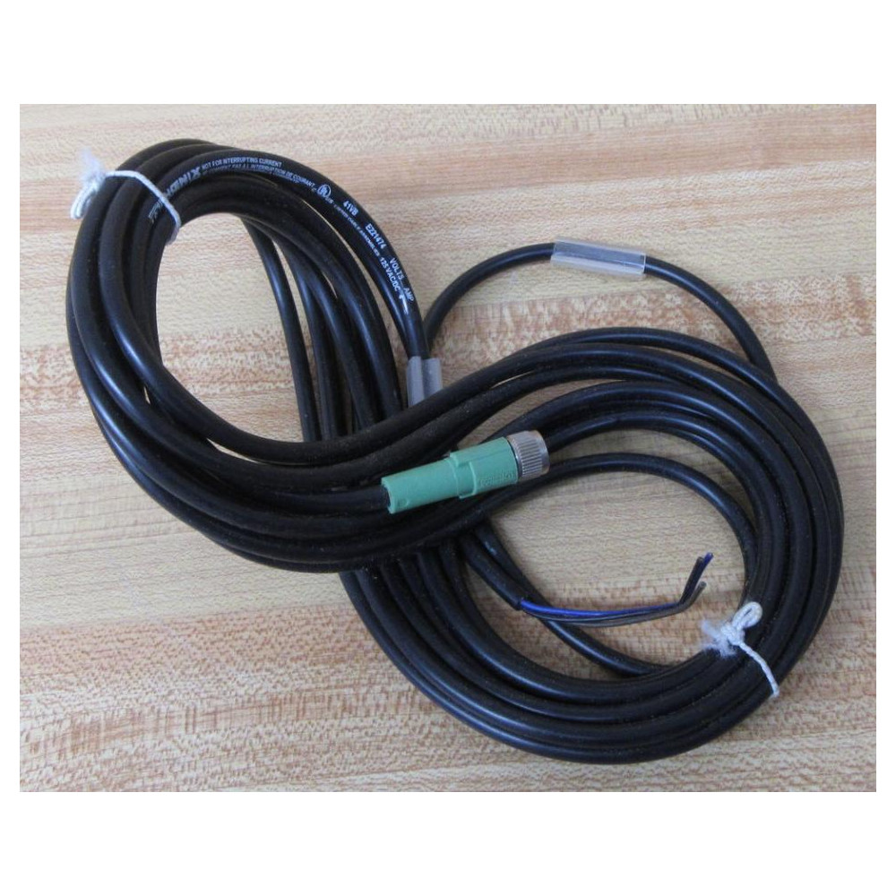 Phoenix Contact E221474 Connector Cable 41VB Straight 3 Pin - New No Box