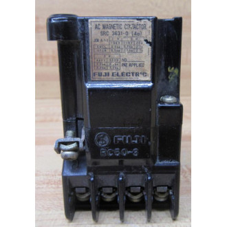 Fuji Electric SRCa3631-0(4A) Contactor SRCa363104A - Used