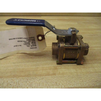 Nibco S595590-Y Ball Valve S595590Y 1" - New No Box Nibco S595590-Y Ball Valve S595590Y 1" - New No Box