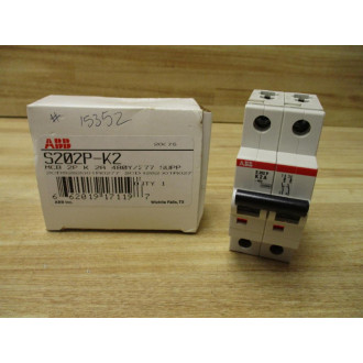 ABB S202P-K2A 2 AMP Circuit Breaker S202P-K2
