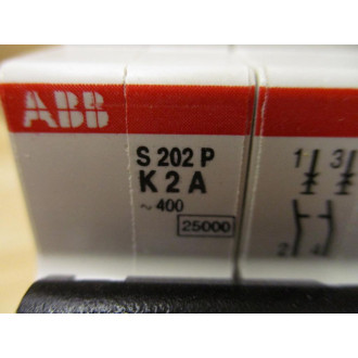 ABB S202P-K2A 2 AMP Circuit Breaker S202P-K2