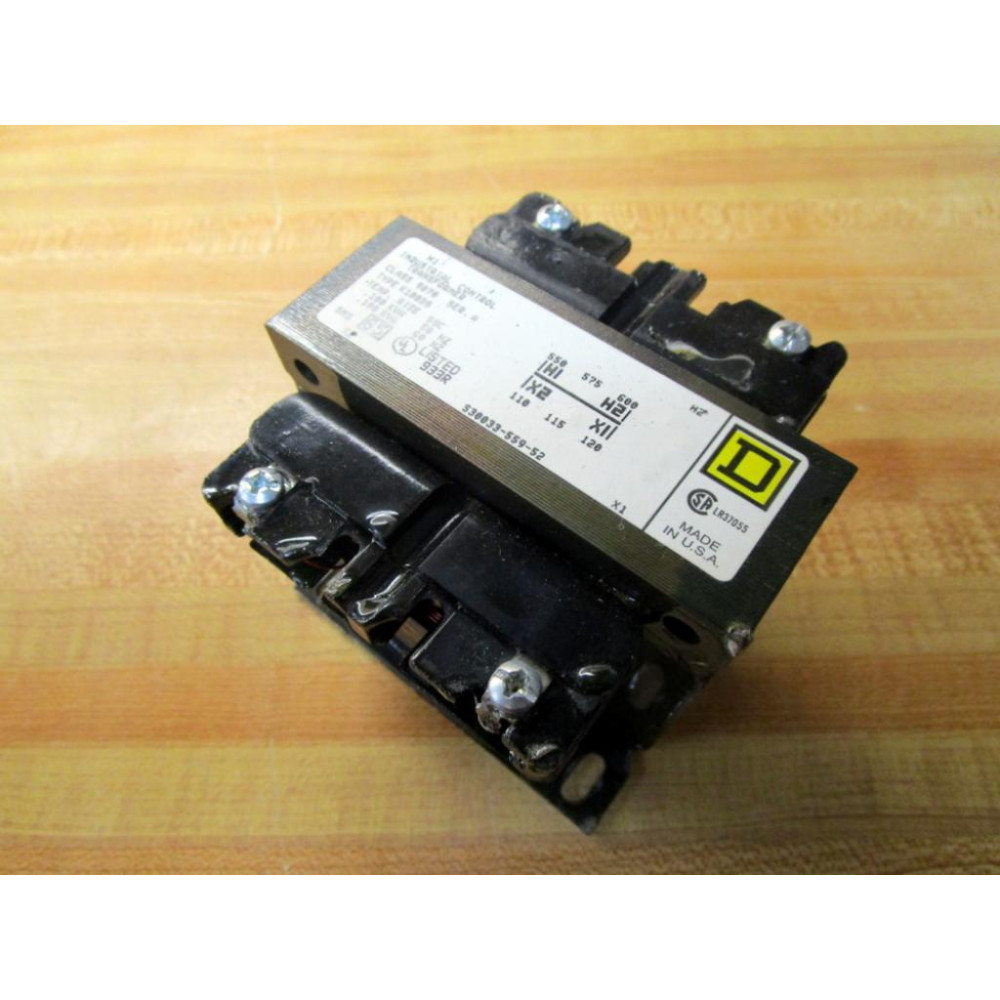 Square D 9070 K100D5 Industrial Control Transformer 9070K100D5 - New No Box