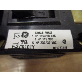 General Electric CR101Y Starter 2A787 WO Gasket & Cover Plate