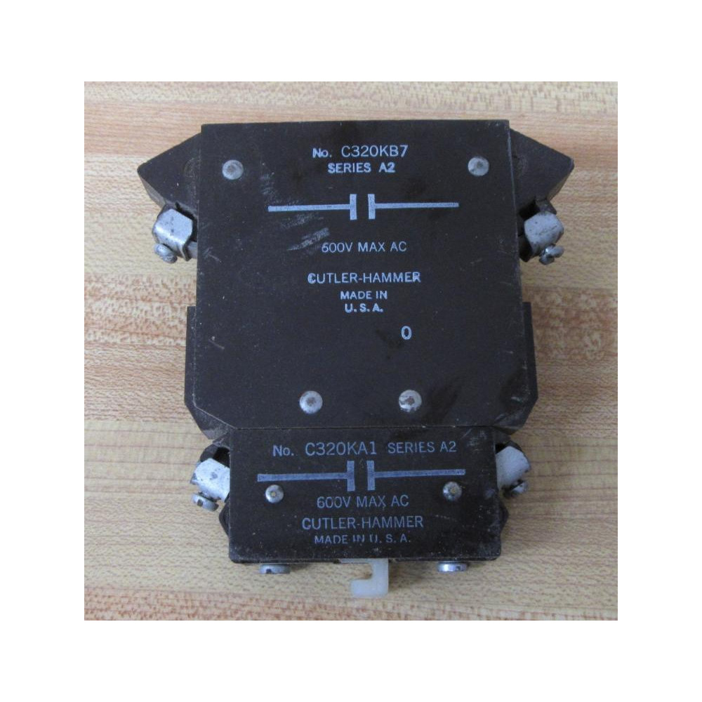 Cutler Hammer C320KB7 Auxiliary Contact W Contact - Used