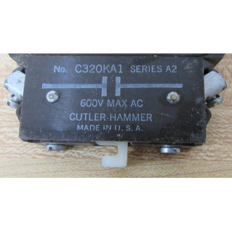 Cutler Hammer C320KB7 Auxiliary Contact W Contact - Used