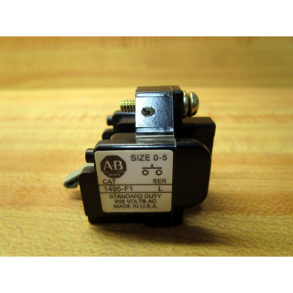 Allen Bradley 1495-F1 Auxiliary Contact 1495-FI Series L
