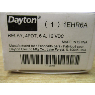 Dayton 1EHR6A Relay