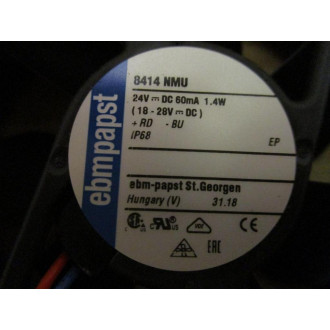 Ebmpapst 8414 NMU DC Axial Fan 8414NMU - New No Box