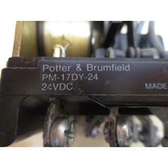 Potter & Brumfield PM-17DY-24 Power Relay 02683 - New No Box