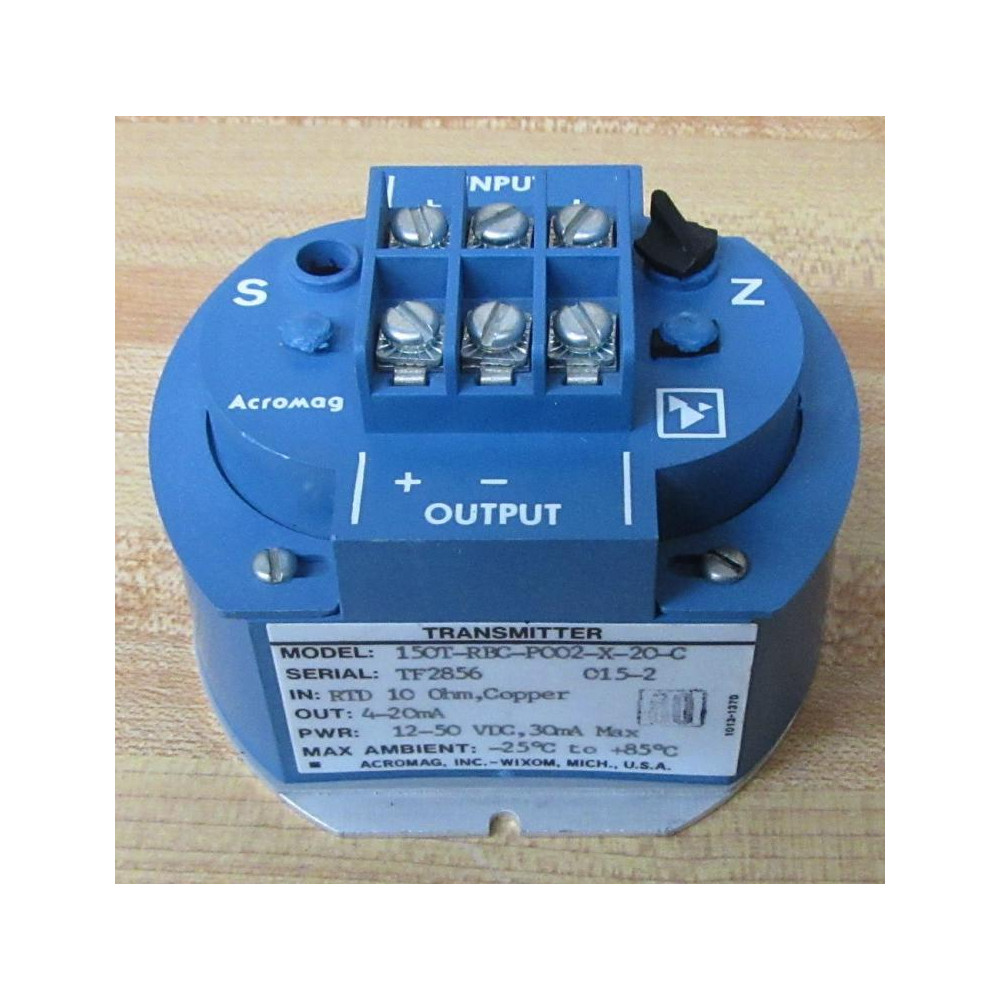 Acromag 150T-RBC-P002X-20-C Transmitter 150TRBCP002X20C - New No Box Acromag 150T-RBC-P002X-20-C Transmitter 150TRBCP002X20C - New No Box