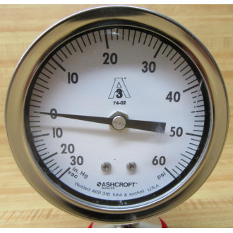 Ashcroft 35-1032S-15L Sanitary Gauge 351032S15L
