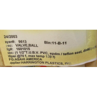 Asahi AV 1601015 Ball Valve