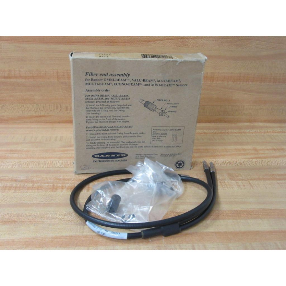 Banner BF13P Fiber Optic Cable 17226 Banner BF13P Fiber Optic Cable 17226