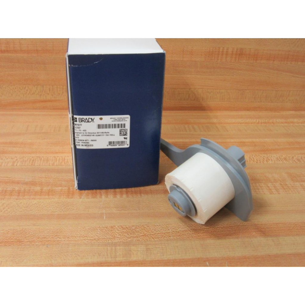 Brady M71-15-423 Thermal Transfer Labels 114737 (Pack of 750) Brady M71-15-423 Thermal Transfer Labels 114737 (Pack of 750)