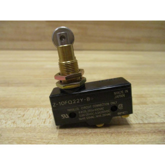 Omron Z-10FQ22Y-B Snap Action Switch Z10FQ22YB - New No Box