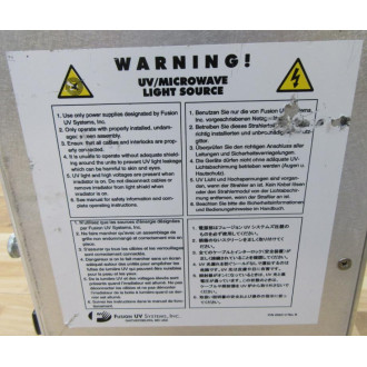 Fusion UV Systems VPSI6007482 UV Microwave Light VPSI6007482 - New No Box