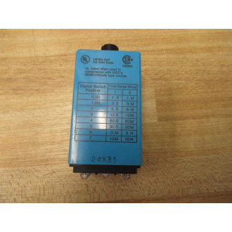 IDEC RTE-B11 On-Delay Timer AC120V RTEB11 0-10 Sec. - New No Box