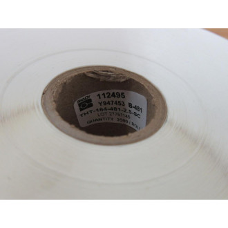 Brady THT-164-481-2.5-SC Thermatab Markers 112495 2,500Roll