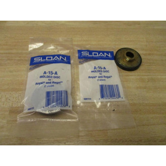 Sloan Valve A-15-A Molded Disc A15A (Pack of 2)