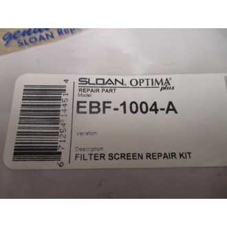 Sloan EBF-1004-A Filter Screen Repair Kit EBF1004A (Pack of 4)