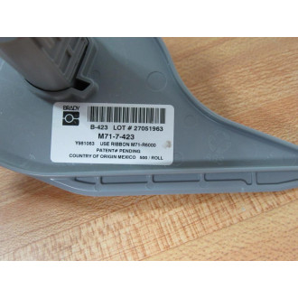 Brady M71-7-423 Thermal Transfer Labels 114853 109499001 500Roll