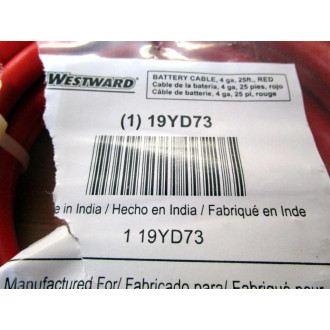 Westward 19YD73 Battery Cable
