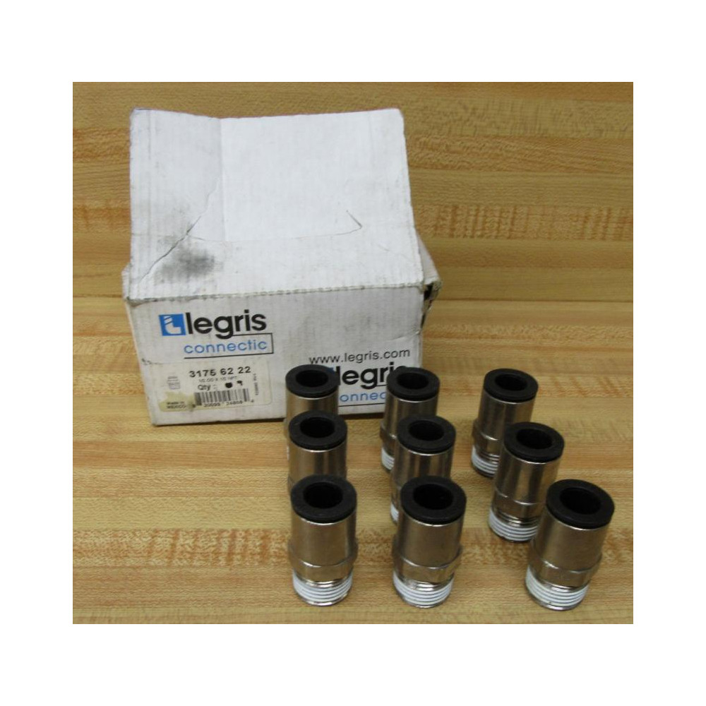 Legris 3175 62 22 Male Connector 31756222