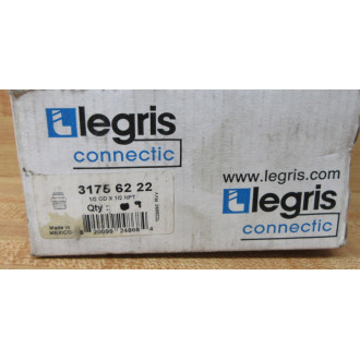 Legris 3175 62 22 Male Connector 31756222