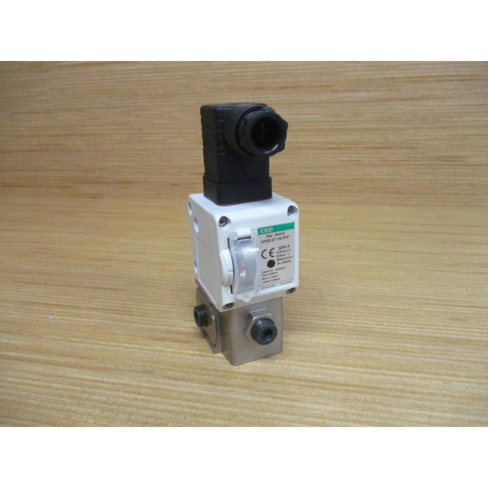 CKD GPS2-07-15-PYF Gap Switch GPS20715PYF W Cable Connector - New No Box CKD GPS2-07-15-PYF Gap Switch GPS20715PYF W Cable Connector - New No Box
