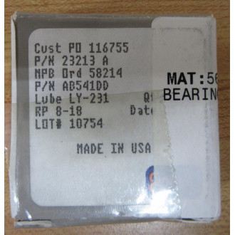 Miniature Precision Bearings 23213 A Ball Bearing AB541DD (Pack of 4)