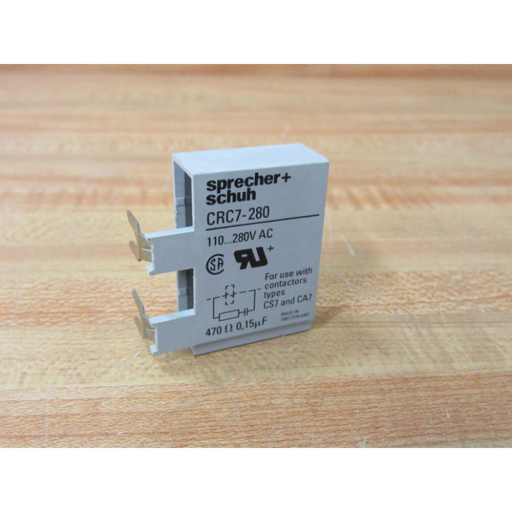Sprecher + Schuh CRC7-280M Coil Suppressor Module CRC7280