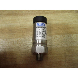 Wika 8363515 Pressure Transmitter - Used