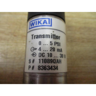 Wika 8363434 Pressure Transmitter - Used